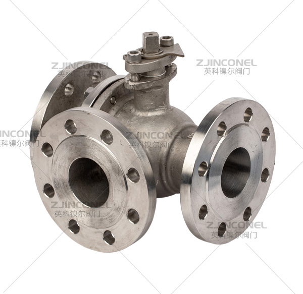 Q44F-25P Stainless Steel three-way Ball Valve