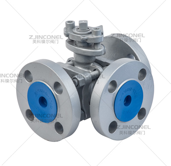 Q44H-64C Three Piece Hard Sealing Three-way Ball Valve