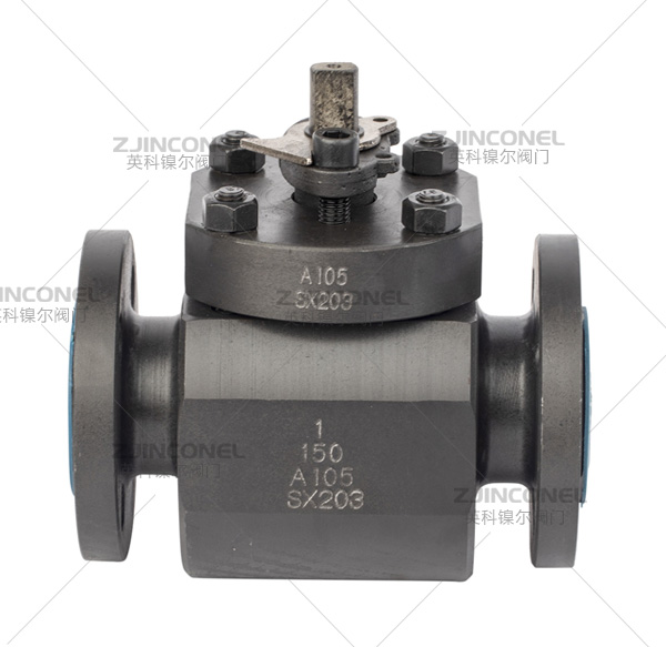 Q45H-16C Forged Steel Three-way Ball Valve