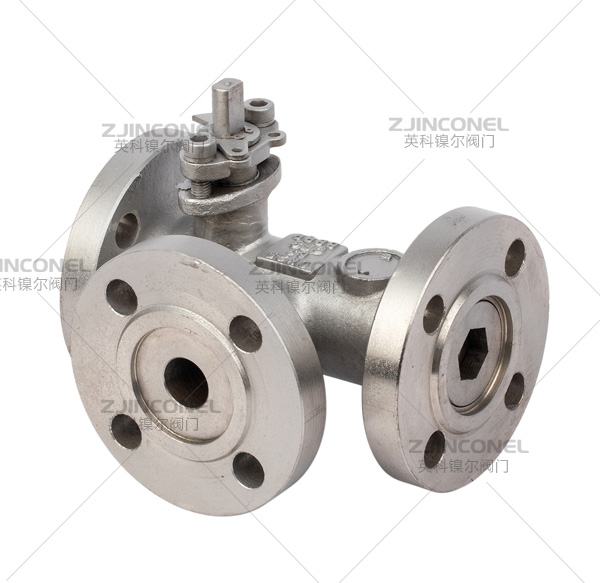 YQ44F-64P Three-way Ball Valve